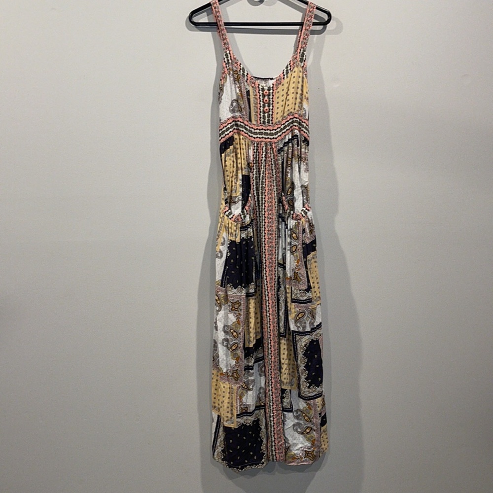 Matilda Jane Multicolor Patchwork Maxi Dress - image 3